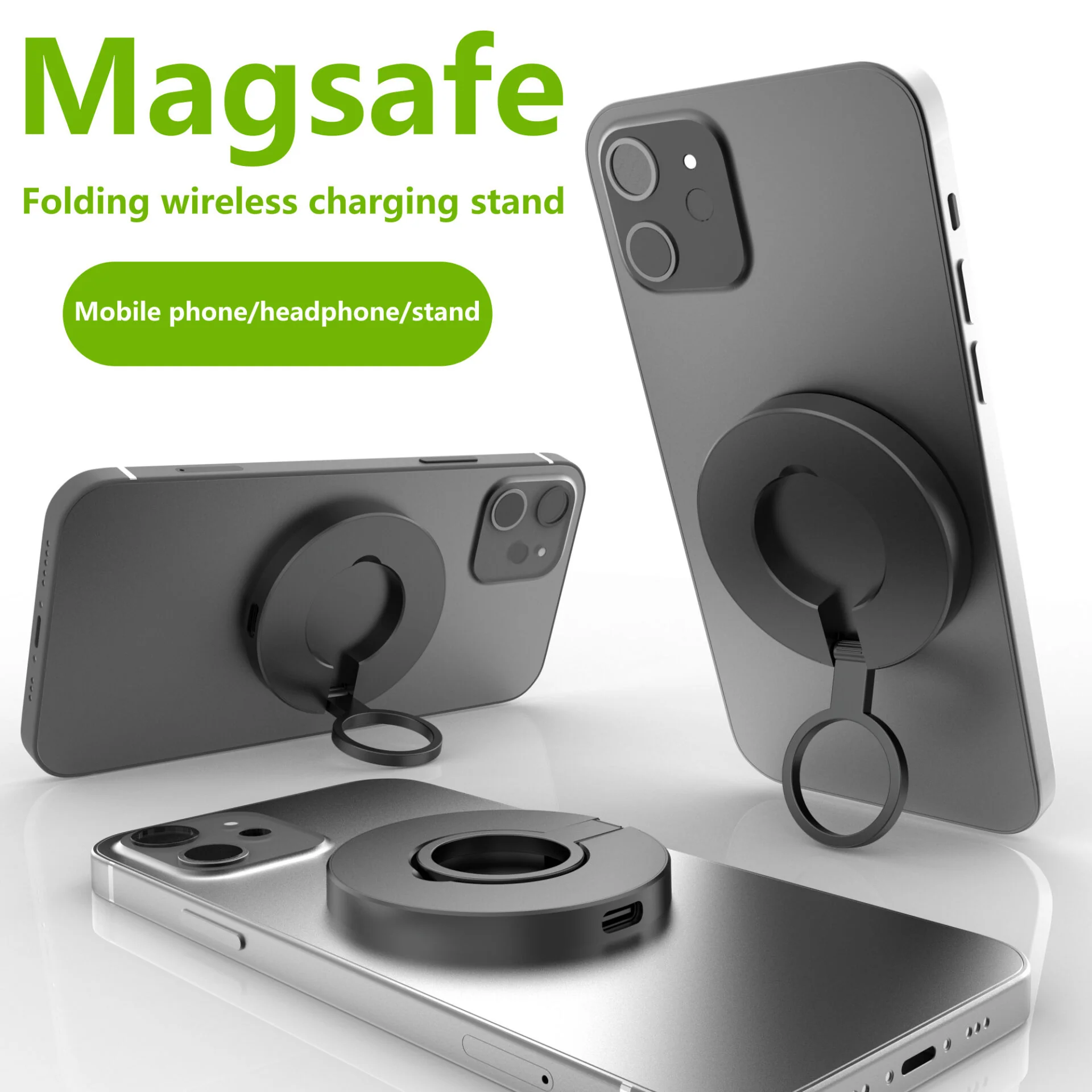 Qi2 Magnetic Wireless Charger Stand Manufacturer | Bulk OEM ODM Supply