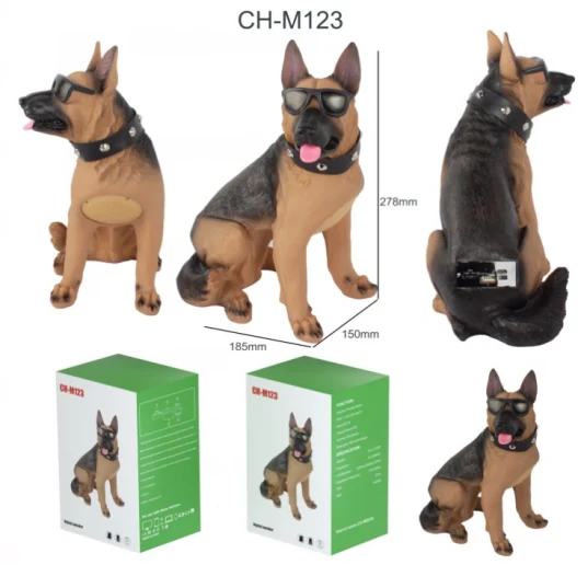 Cute Dog‑Shaped Bluetooth Speaker For Kids