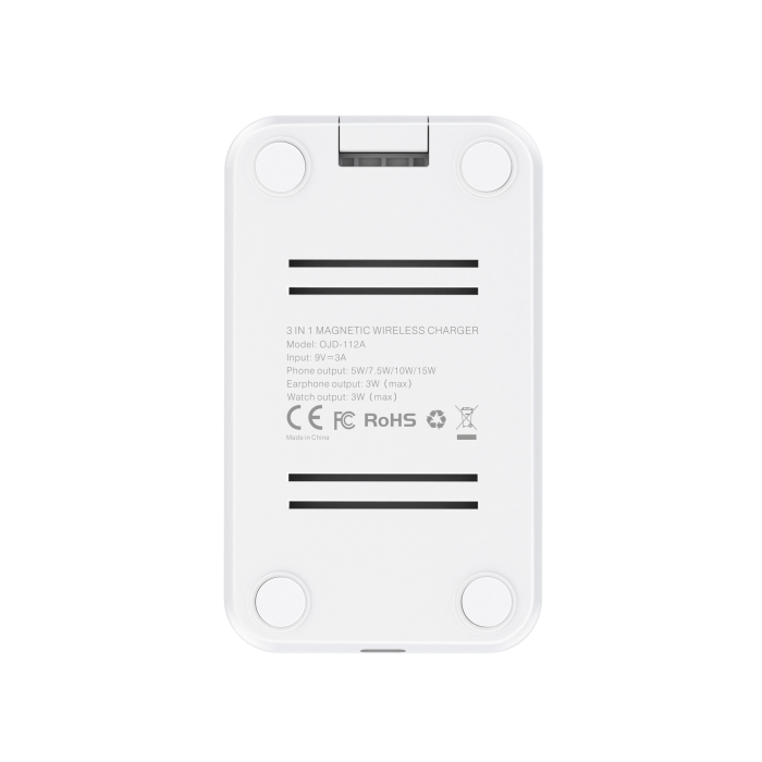 3-in-1 wireless charging fold stand