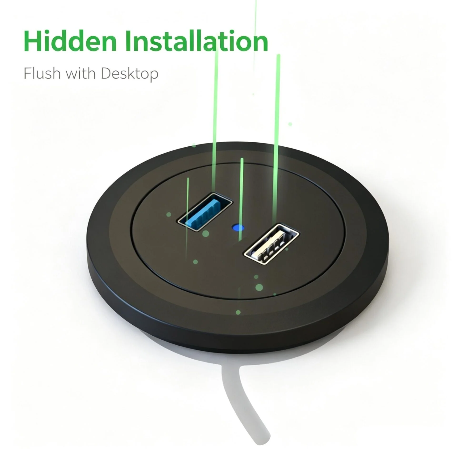 Embedded Furniture USB Charger For Global Furniture Manufacturers