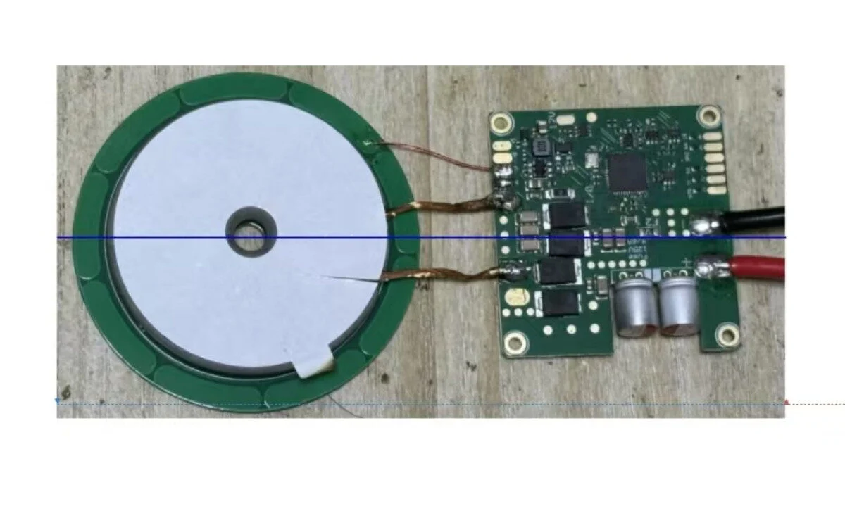 200W High Power Output Wireless Charging Module for Robot Electric Vehicle Transmitter Receiver PCBA