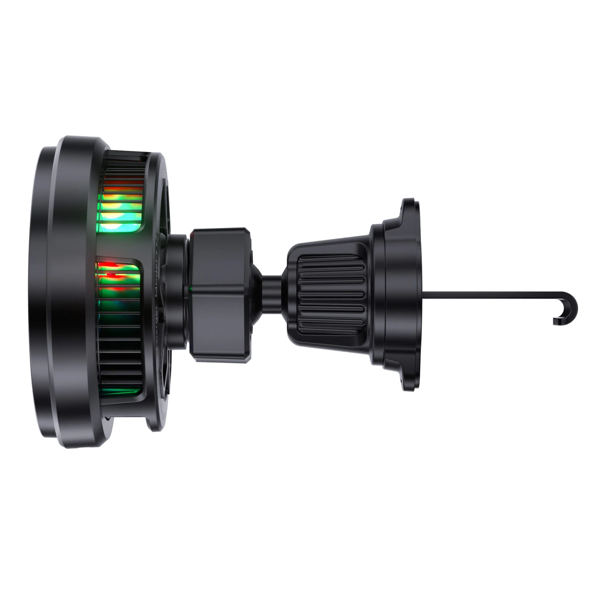 TEC Cooling 25W Qi2.2 Magnetic Car Wireless Charger Mount | Fast Charging with RGB Ambient Light for Vehicles