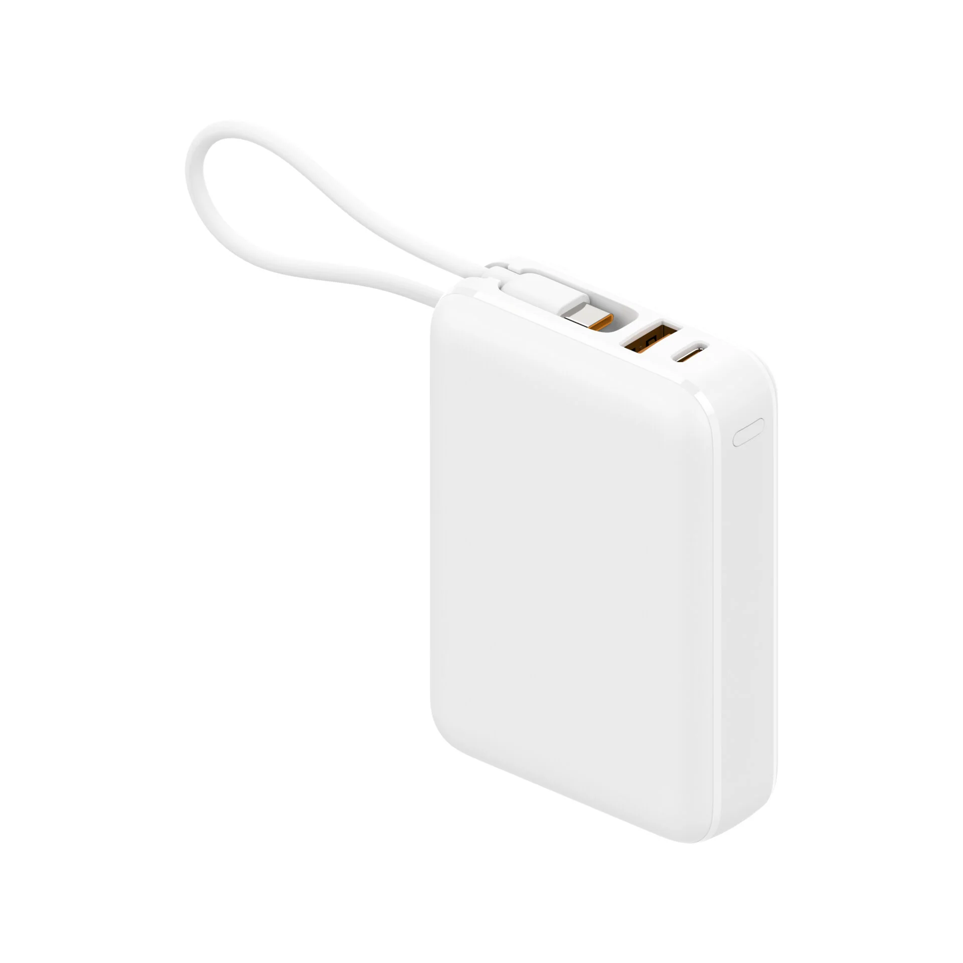 20000mAh Mini Power Bank Built‑in Type‑C Cable 22.5W PD20W Fast Charging Digital Display Portable Powerbank