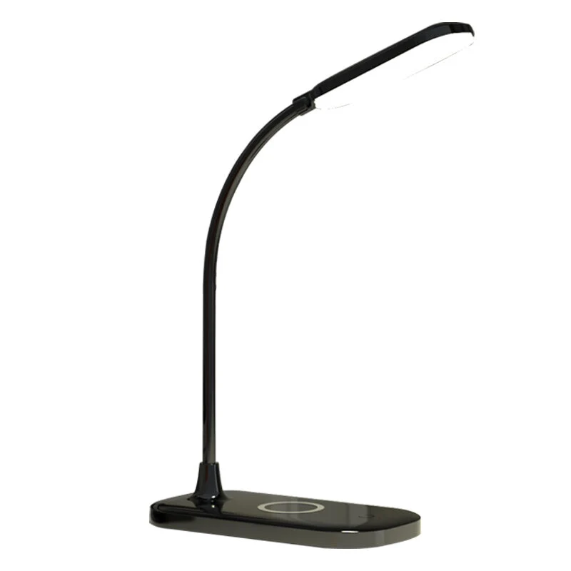 Multifunctional LED Desk Lamp with Wireless Charger, Touch Control, Rotatable for Home Office Bedroom