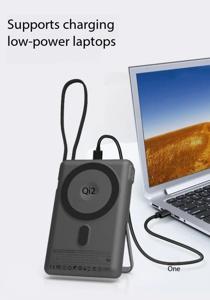 QI2 Semi-Solid Magnetic wireless charging Power Bank