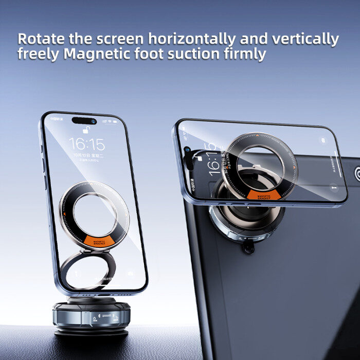 Vacuum Magnetic Car Mount