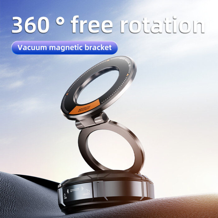 Vacuum Magnetic Car Mount