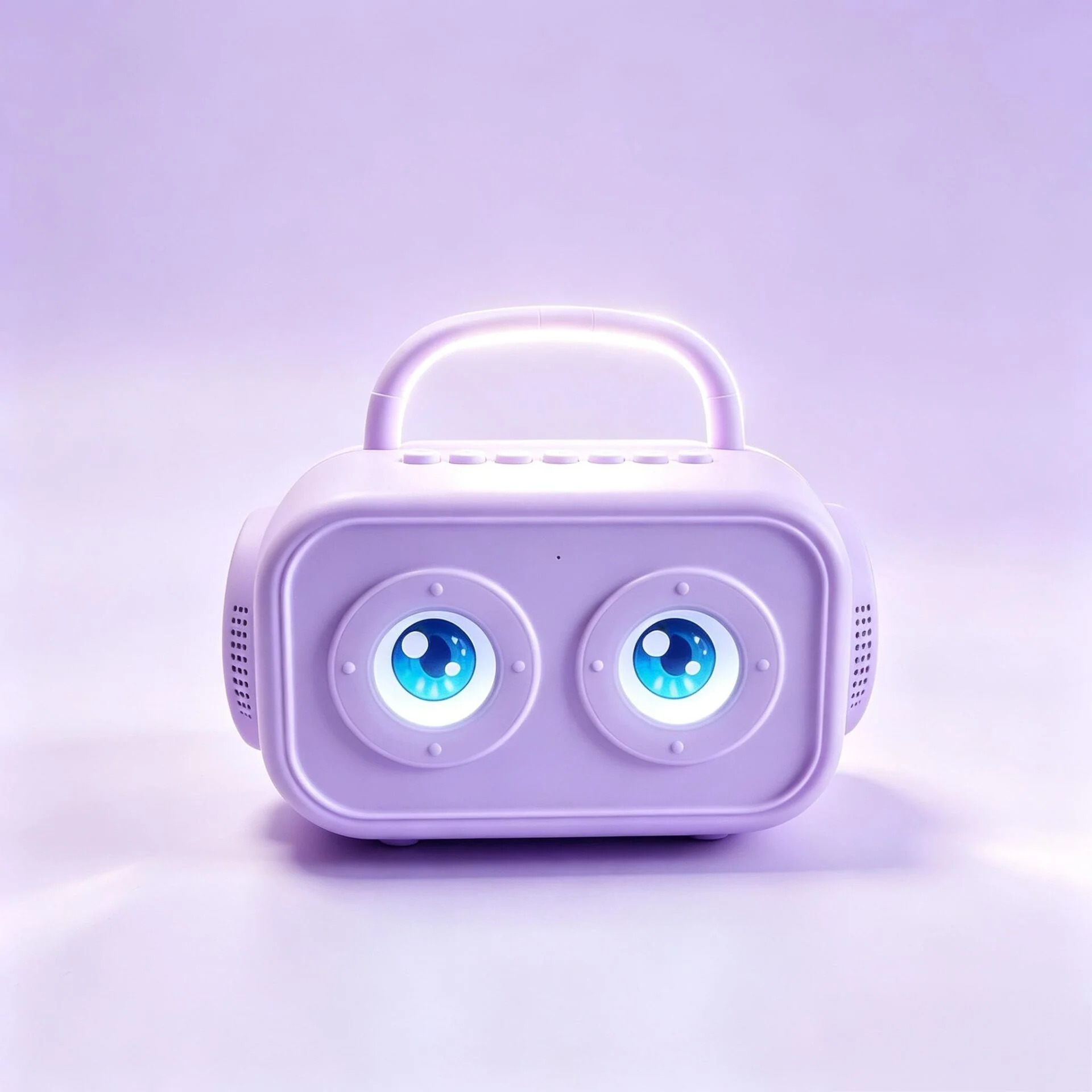 Kids Karaoke Speaker | Custom Animated Eye Display ODM OEM Factory For Bulk Wholesale & Gift Projects