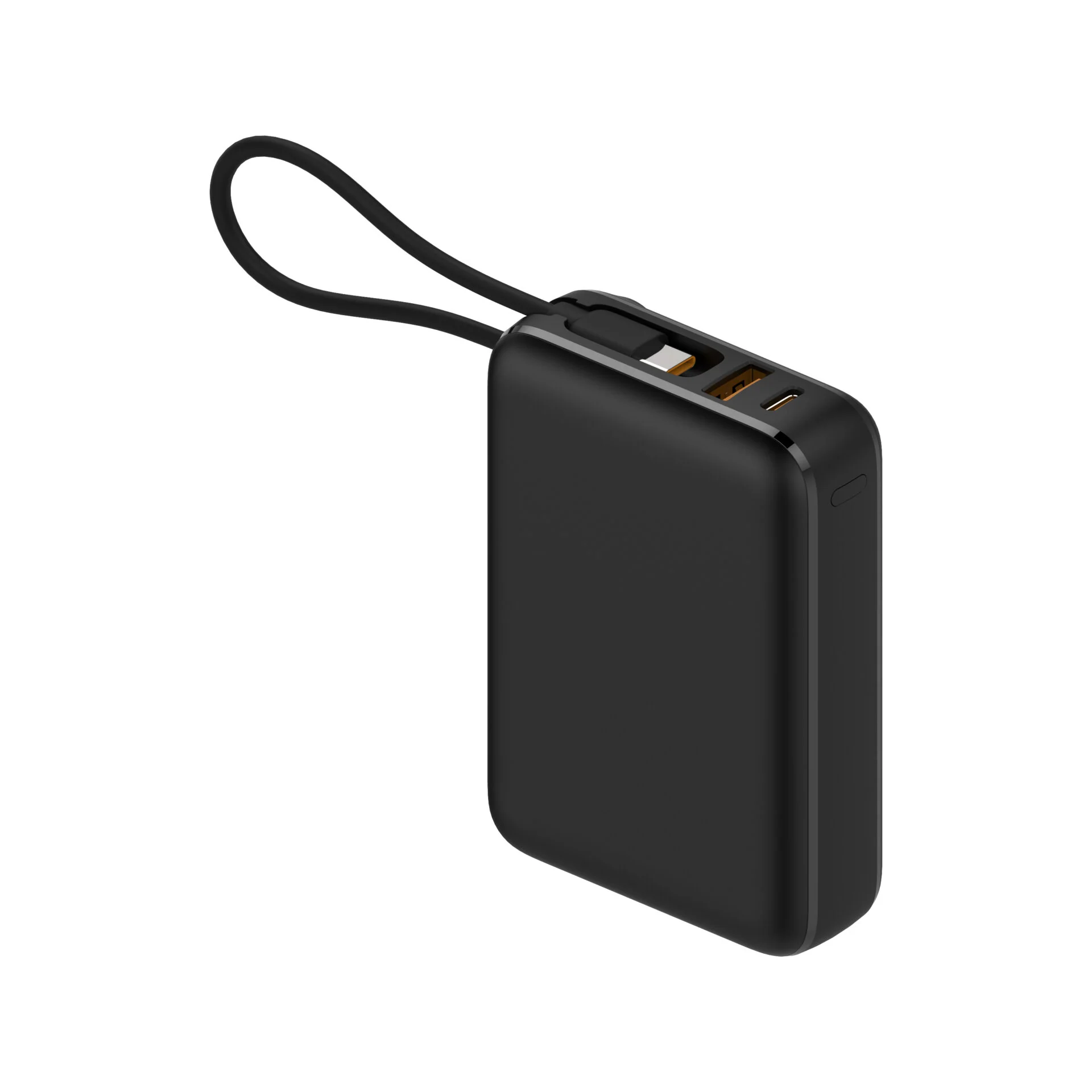 20000mAh Mini Power Bank Built‑in Type‑C Cable 22.5W PD Fast Charger